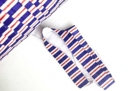 Nautical Stripes - FOE - Fold Over Elastic -  Fantastic Elastic Company