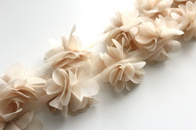 Load image into Gallery viewer, Chiffon Petal Flower Trims - 1/2 Yard Length -  Fantastic Elastic Company
