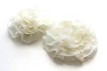 Load image into Gallery viewer, Large Ruffle Flowers - 2 Flower -  Fantastic Elastic Company

