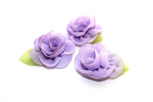 Load image into Gallery viewer, Petite Rose Chiffon Flowers - 3 Flowers -  Fantastic Elastic Company
