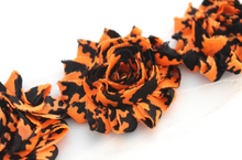 Load image into Gallery viewer, Shabby Rose Flower Trims (Patterns: Holiday) - 1/2 Yards -  Fantastic Elastic Company
