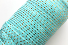 Load image into Gallery viewer, Gold Dots - FOE - Fold Over Elastic -  Fantastic Elastic Company
