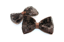 Load image into Gallery viewer, Small Sequin Bow Ties - 2 Bows -  Fantastic Elastic Company
