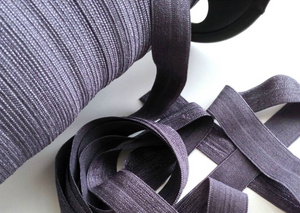 Smoke Gray - FOE - Fold Over Elastic -  Fantastic Elastic Company