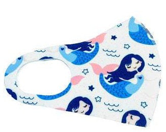 Kids Reusable/Washable Face Mask - Mermaids -  Fantastic Elastic Company